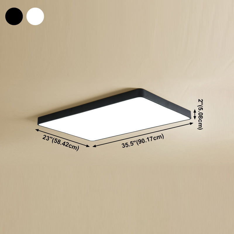 Geometry Simplicity Flush Mount Ceiling Lighting Fixture LED Ceiling Mounted Lights