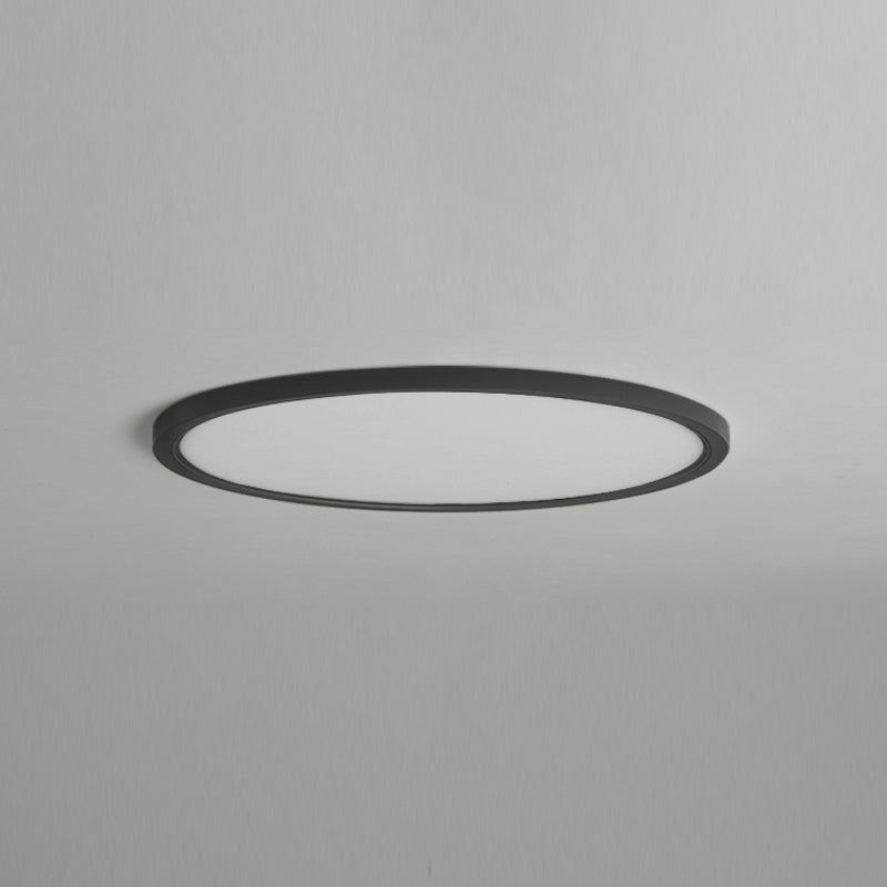 Luminaire de plafond encastré à montage simple, plafonnier rond à LED