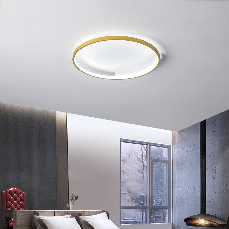Luminaire de plafond à montage encastré Ring Simplicity Luminaires montés au plafond à LED