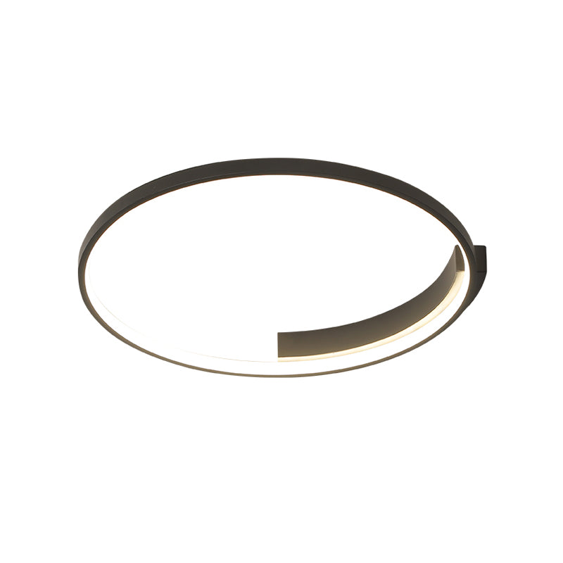 Luminaire de plafond à montage encastré Ring Simplicity Luminaires montés au plafond à LED