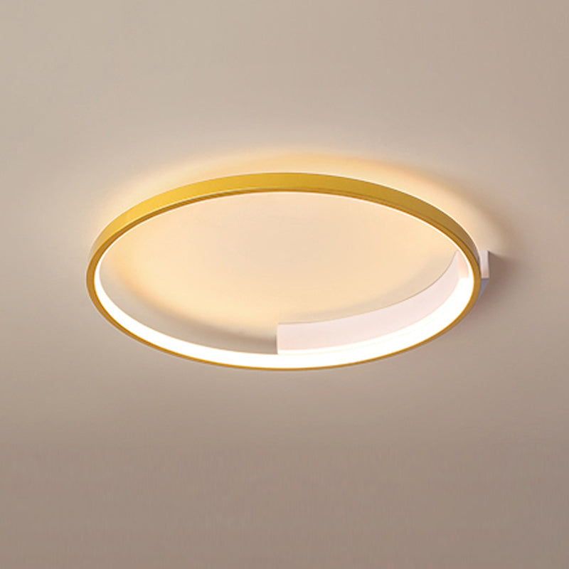 Luminaire de plafond à montage encastré Ring Simplicity Luminaires montés au plafond à LED