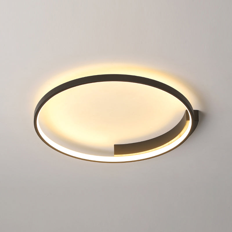 Luminaire de plafond à montage encastré Ring Simplicity Luminaires montés au plafond à LED