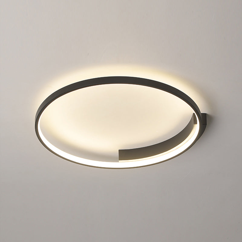 Luminaire de plafond à montage encastré Ring Simplicity Luminaires montés au plafond à LED