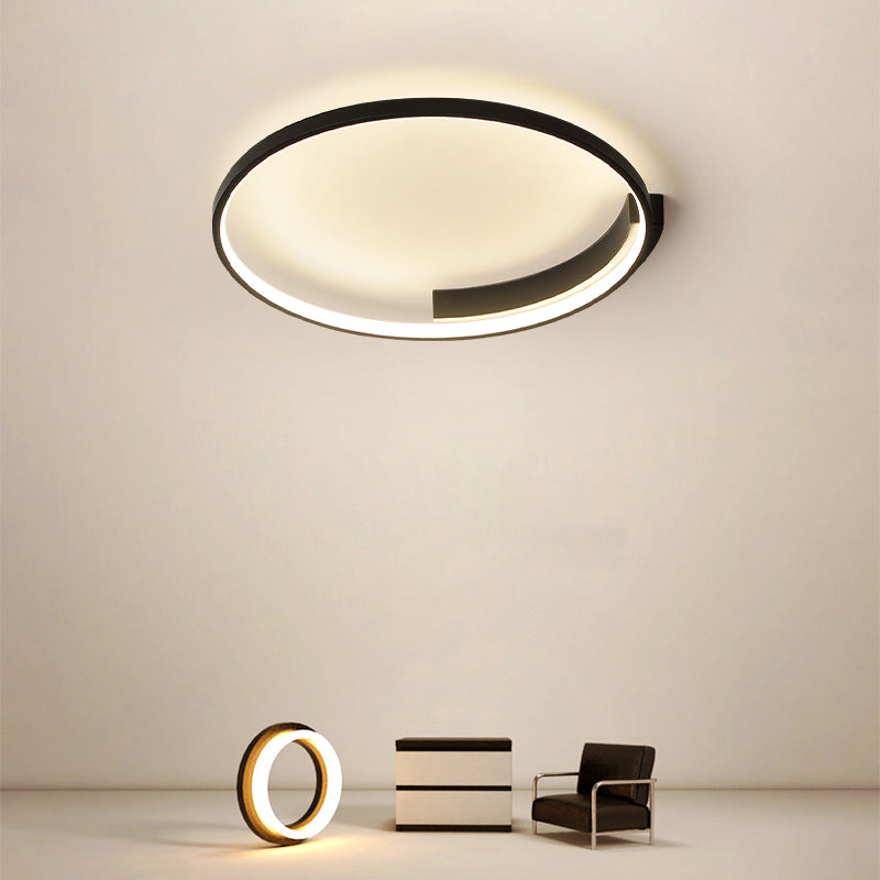 Luminaire de plafond à montage encastré Ring Simplicity Luminaires montés au plafond à LED