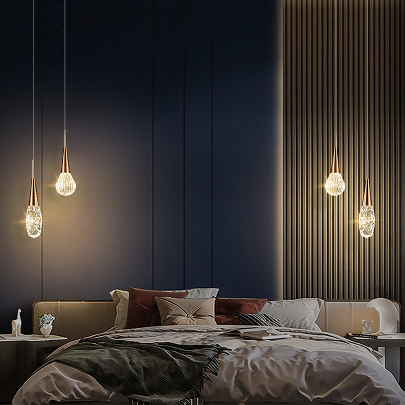 Lumières suspendues de ménage minimaliste