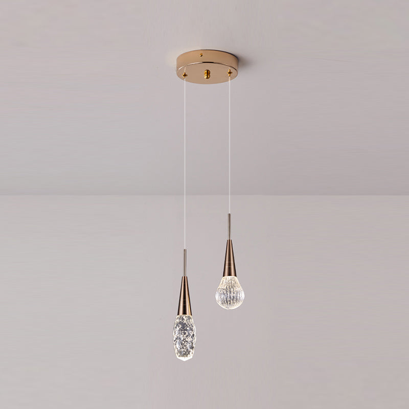 Lumières suspendues de ménage minimaliste