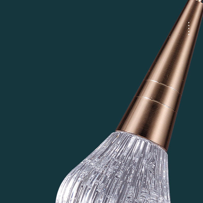 Lumières suspendues de ménage minimaliste