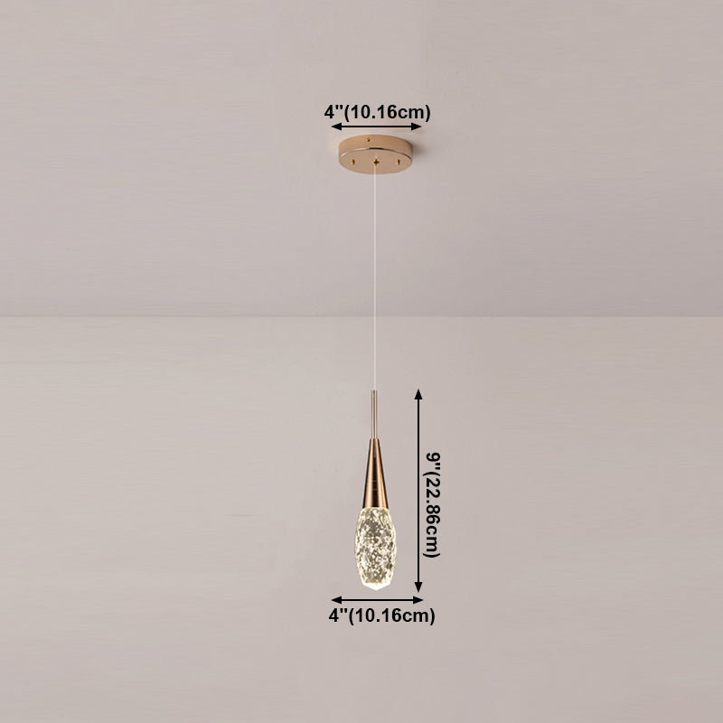 Lumières suspendues de ménage minimaliste