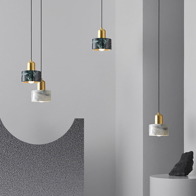 Marble Minimalist Pendant Light Household Hanging Lighting Fixtures for Bedroom Kid Room