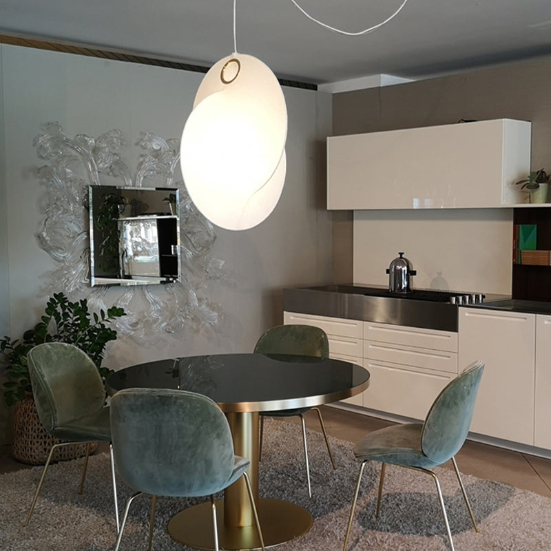 Luminaire de suspension en soie