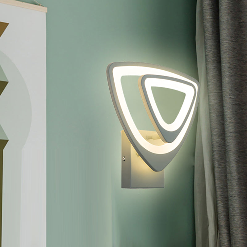 Moderner LED -Wandleuchten geometrische Form farbenfrohe Wandleuchte für Schlafzimmer
