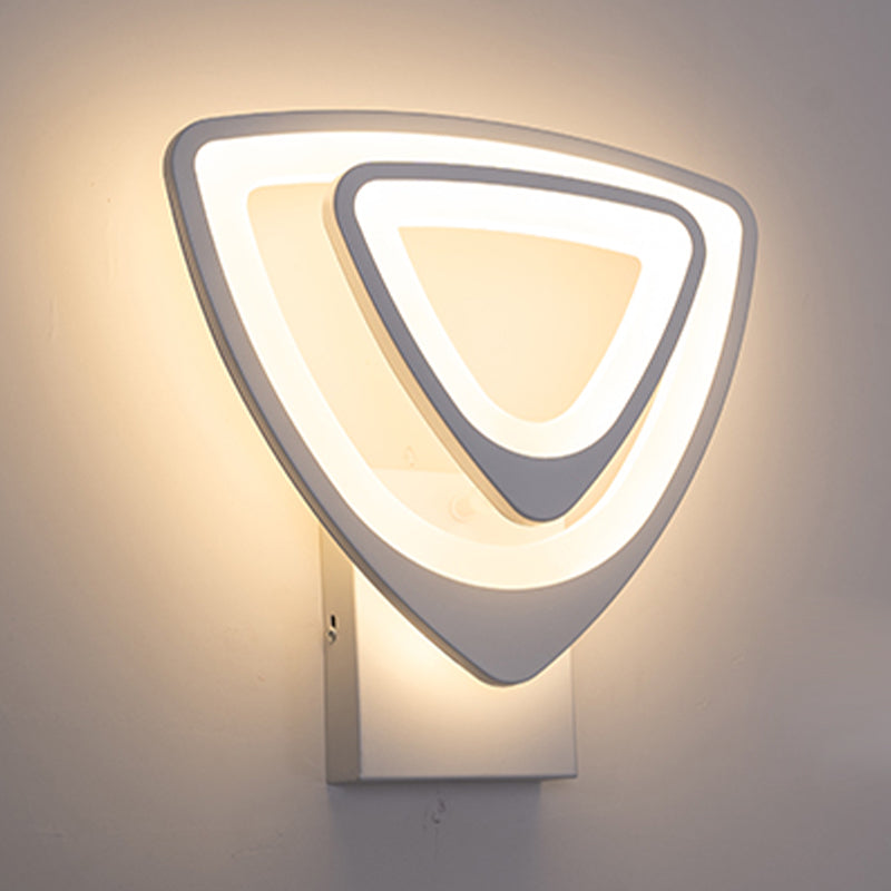 Moderner LED -Wandleuchten geometrische Form farbenfrohe Wandleuchte für Schlafzimmer