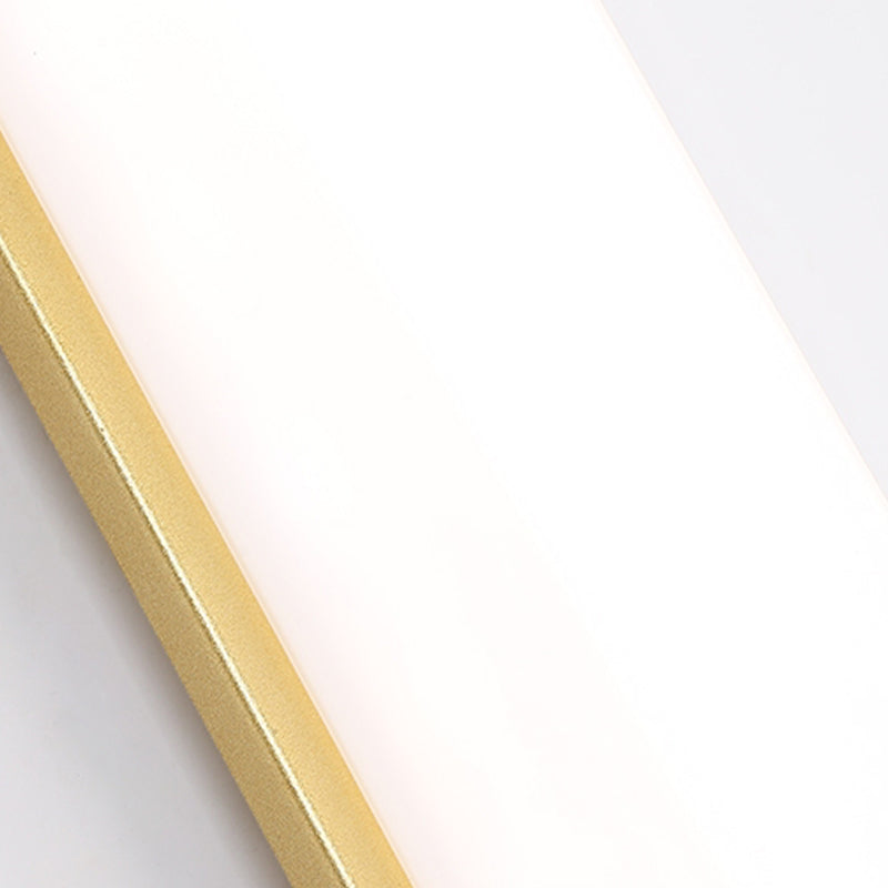 Modern Metal Wall Sconce Cylinder 1 Light Wall Light with Glass for Bedroom