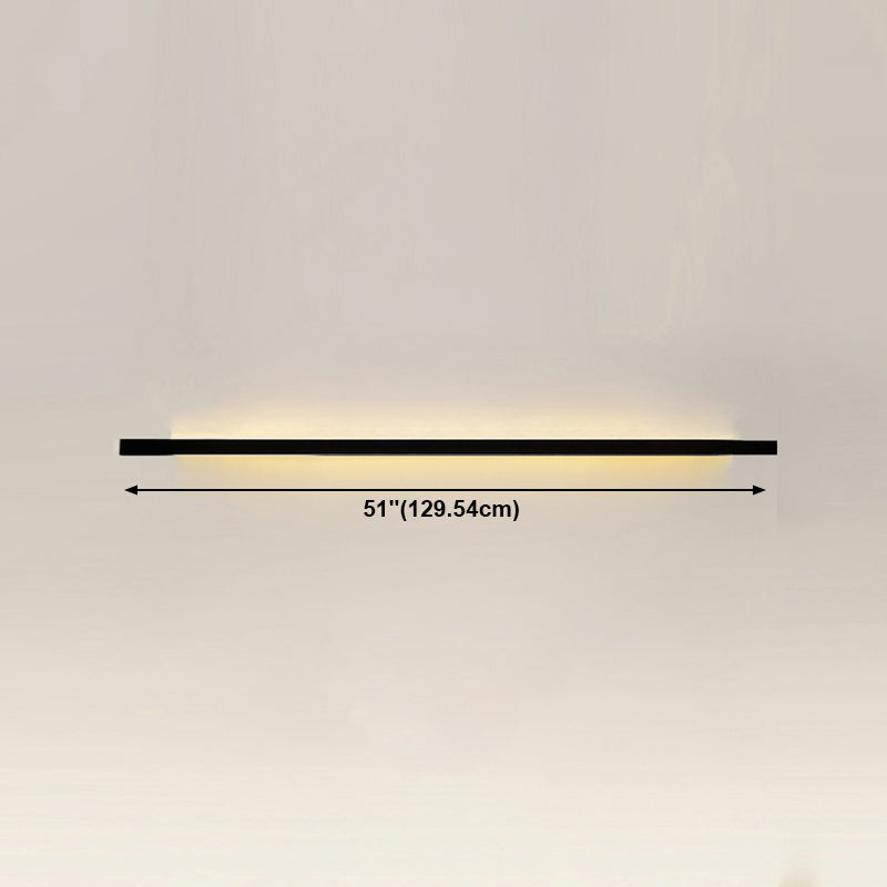 Nordische moderne Streifenform Wand Licht Wohnzimmer Einfache LED -Wandhalterung Leuchte Leuchte