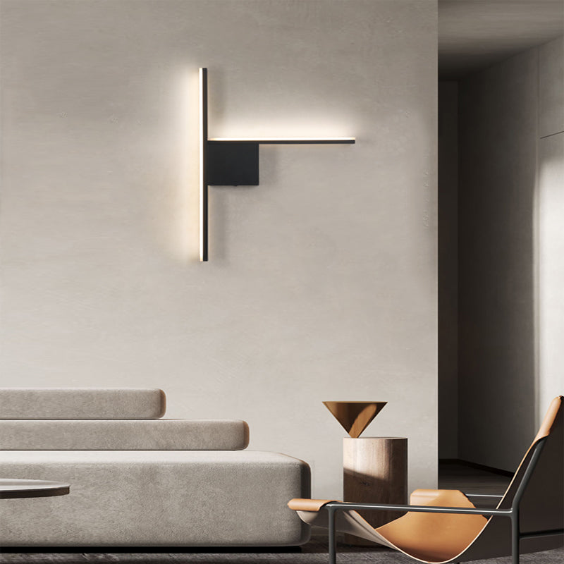 Nordic Modern Wall Sconce Light Living Room Simple LED Wall Mount Light Fixture