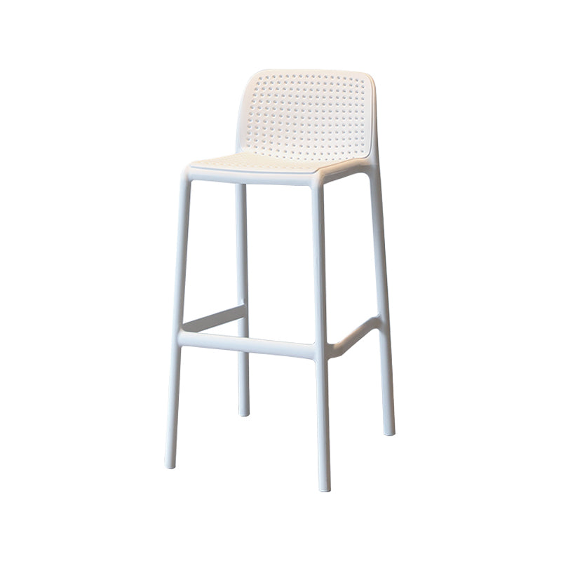 Moderno sgabello da bar in plastica da bar di plastica con sedile in plastica