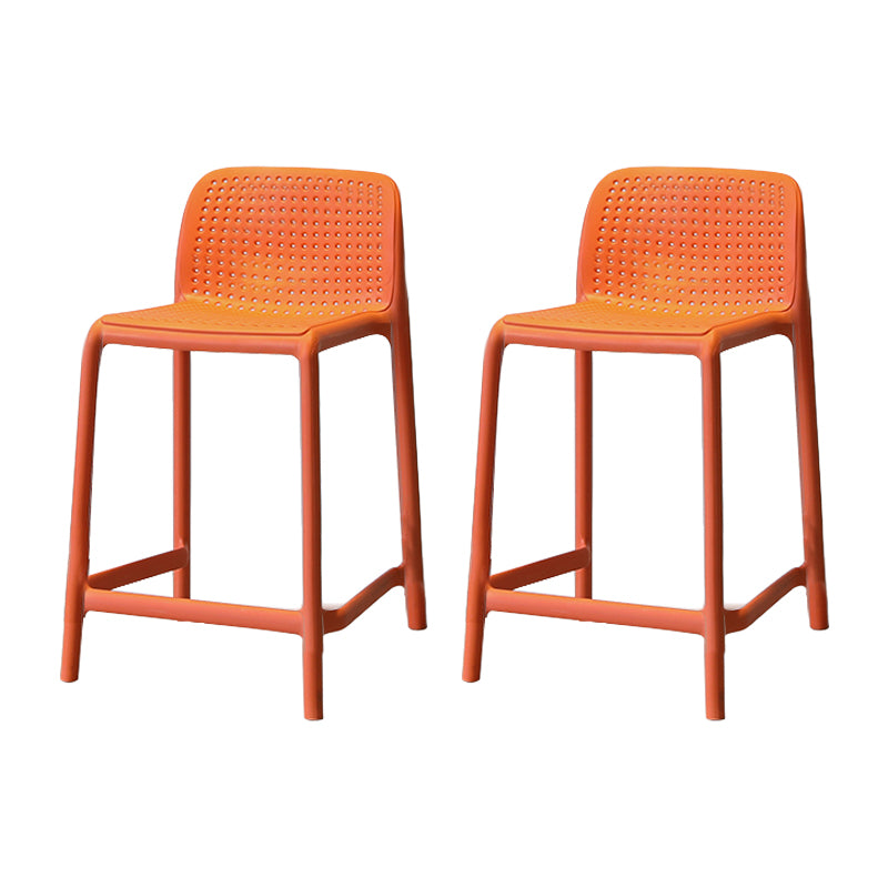 Moderno sgabello da bar in plastica da bar di plastica con sedile in plastica