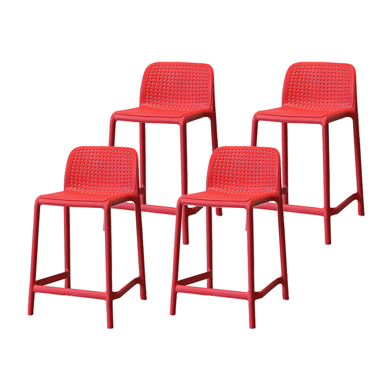 Moderno sgabello da bar in plastica da bar di plastica con sedile in plastica