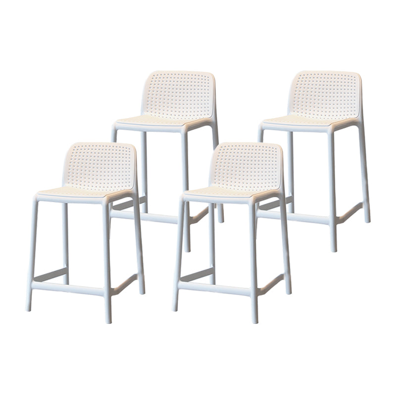 Moderno sgabello da bar in plastica da bar di plastica con sedile in plastica
