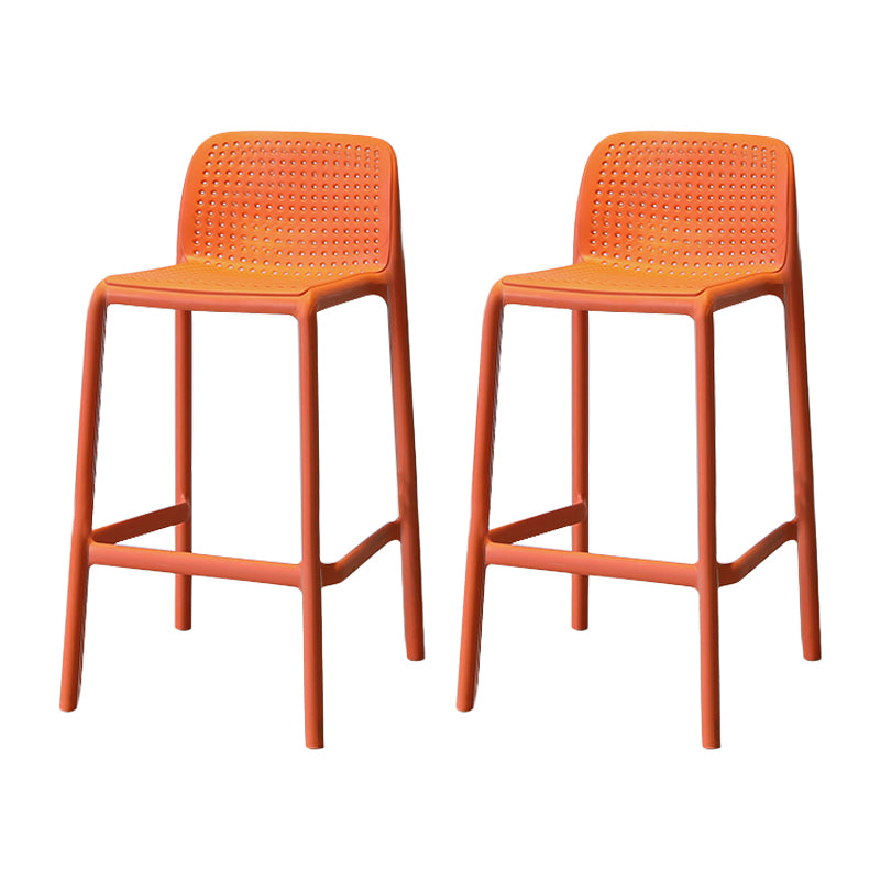 Moderno sgabello da bar in plastica da bar di plastica con sedile in plastica