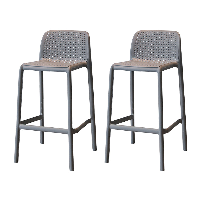 Moderno sgabello da bar in plastica da bar di plastica con sedile in plastica
