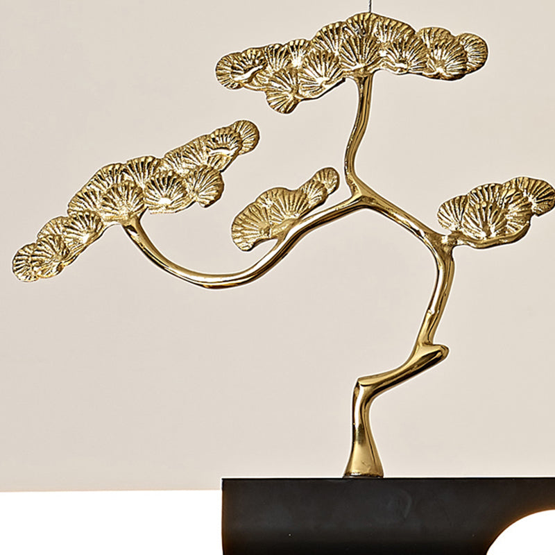 Modernas luces colgantes de la sala de té lineal de la isla de metal lámparas