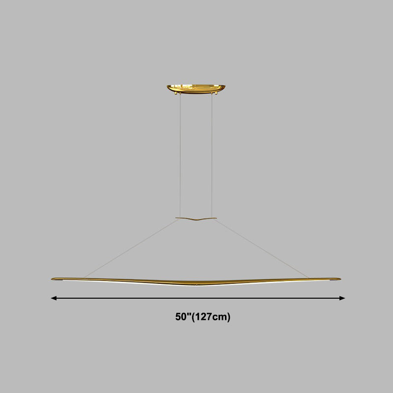 Luminaire linéaire île