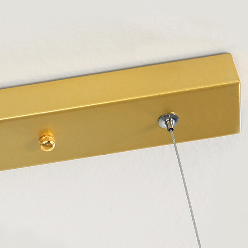 Iluminación moderna de la isla de la isla de la isla accesorios de iluminación colgante