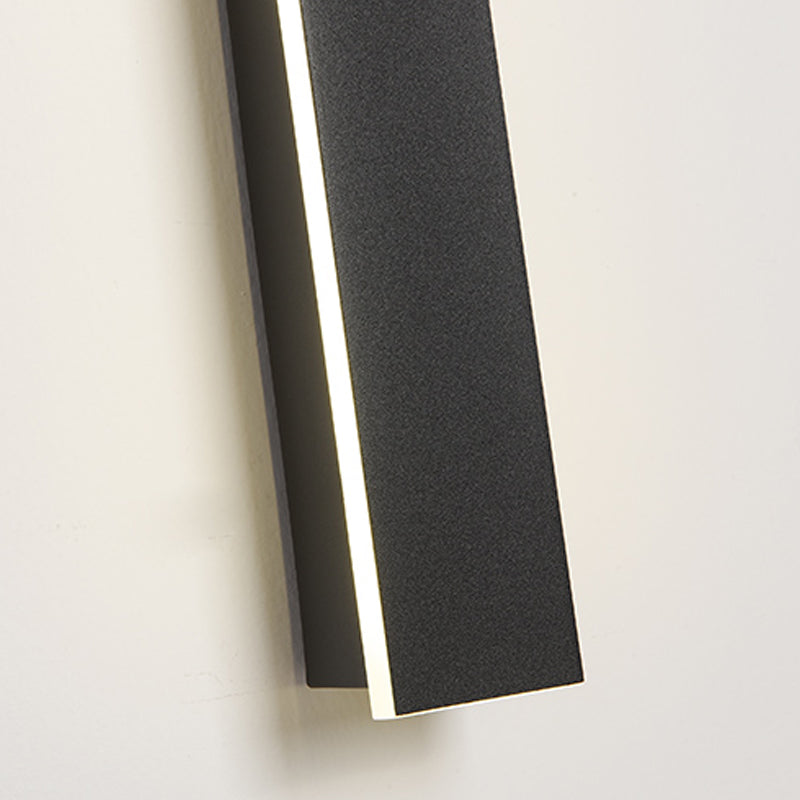 1 Light Metal Wall Light Modern Style Linear Shape Wall Sconce