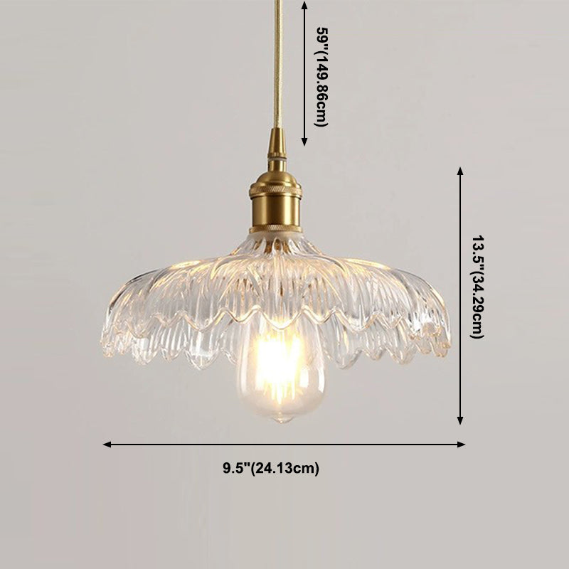 Luce a soffitto a sospensione industriale Luce a sospensione a 1 luce per camera da letto