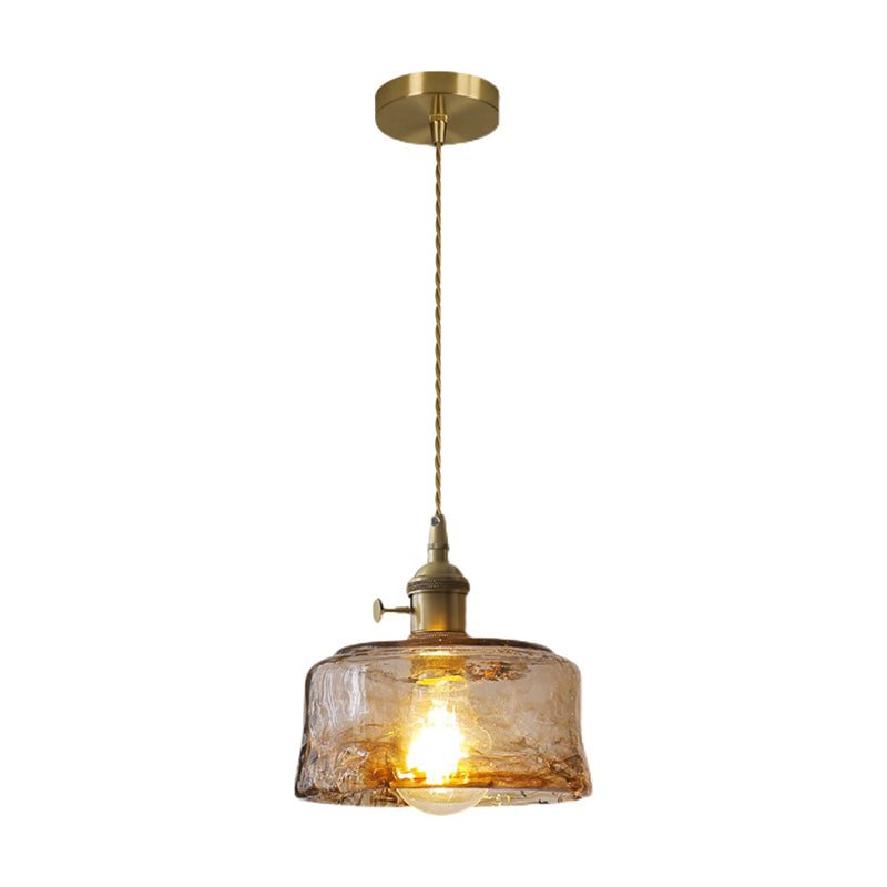 Kit de lampe suspendue en cuivre moderne