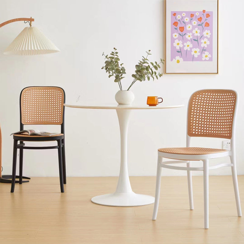 Barre de dossier et tabouret de comptoir