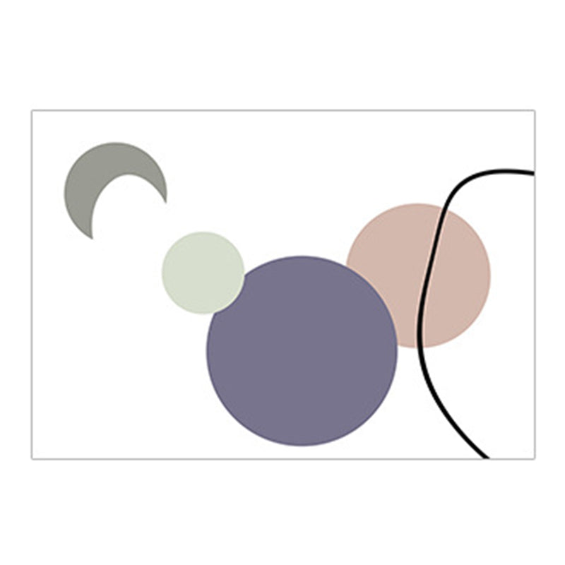 Tapis de moderne moderne blanc tapis lasable en tapis lavable pour décoration intérieure