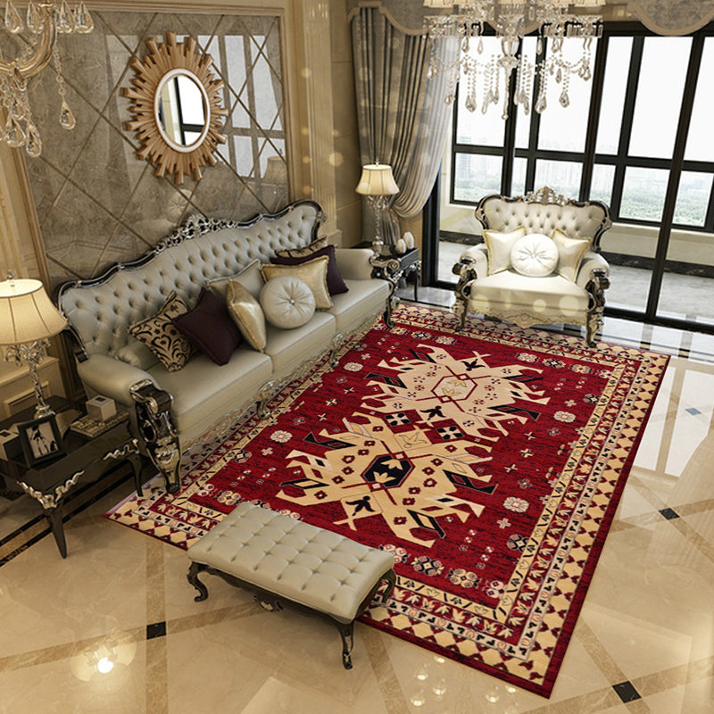 Marokko Area Teppich Geometrisch Druck Polyesterbereich Teppich Easy Care Teppich für Wohnkultur