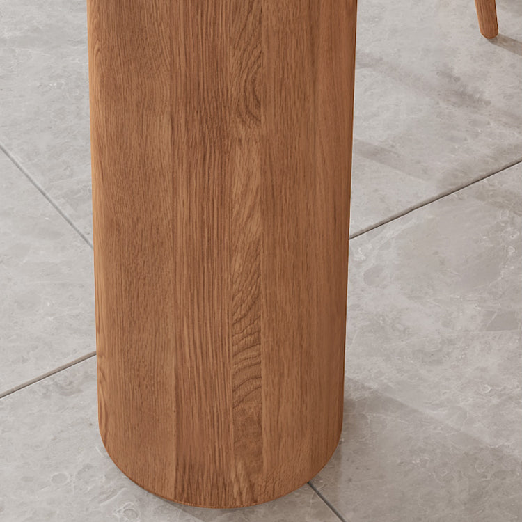 42-Zoll-Höhe Holz Bar Tisch Industriestil Gegerbtes Corners Top Bar Tisch