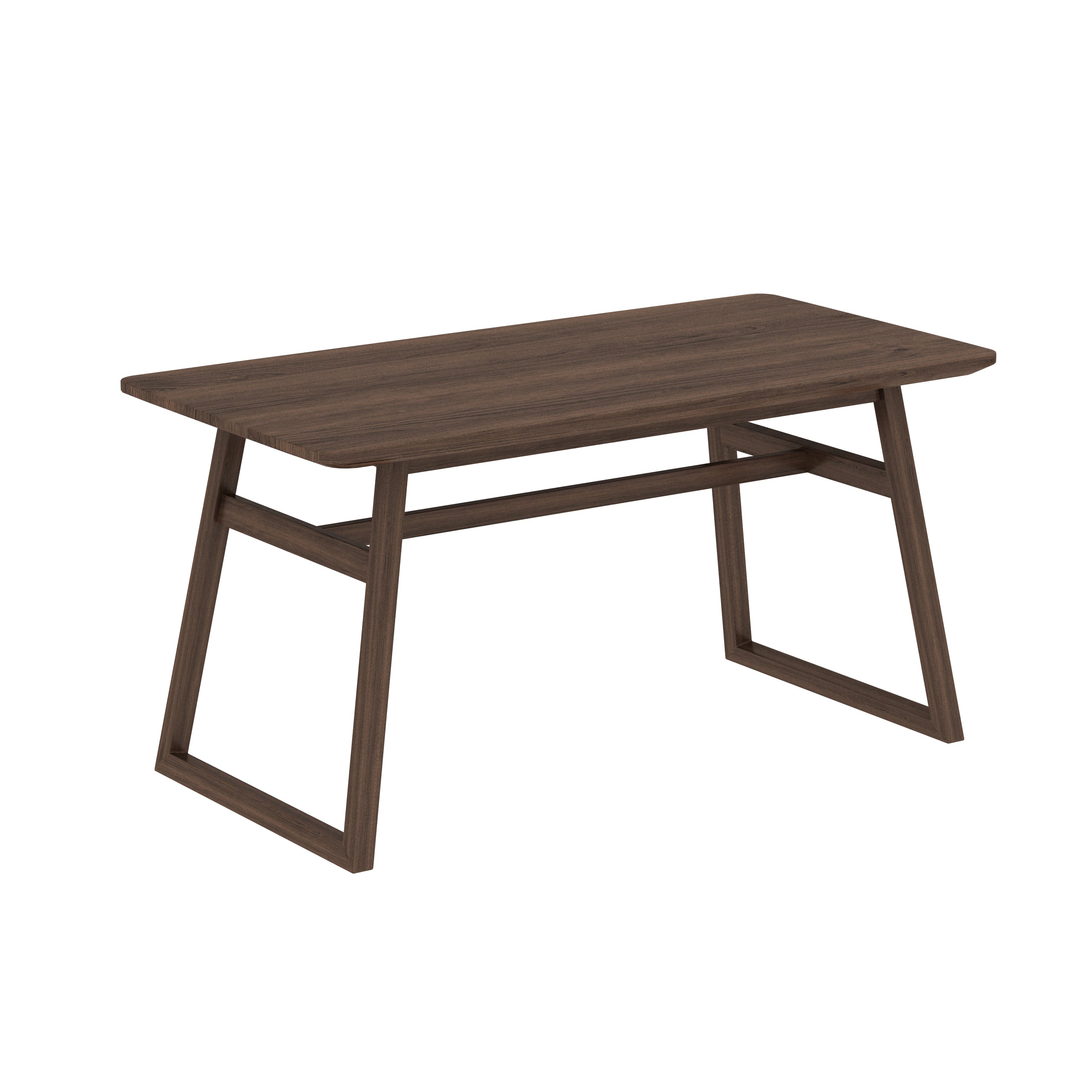 1/5/7 Pcs Ash Wood Modern Dining Set with Rectangle Table and Wooden Chairs Dinette Set