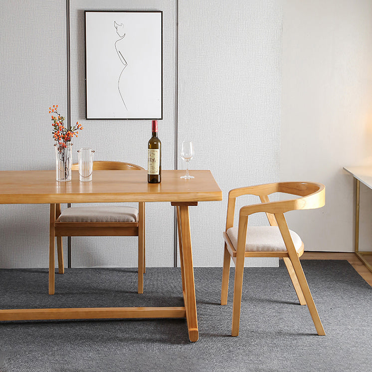 Modern 1/2/3/5 Pieces Dining Set Rectangle Dining Room Table Set