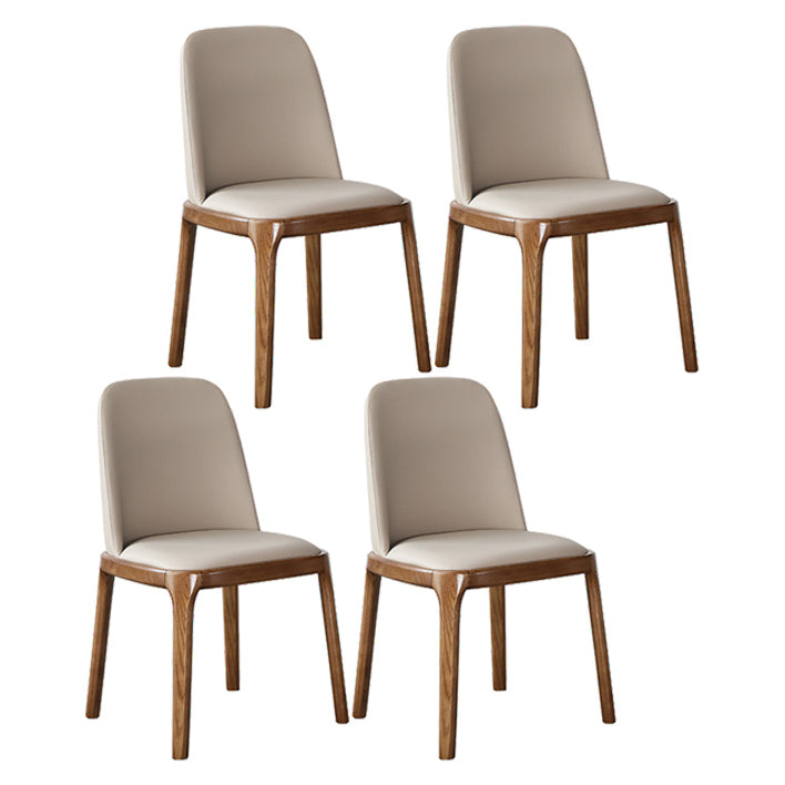 Modern 1/4/5/7 Pieces Dining Set Solid Wood Base Dining Room Set for Home Use