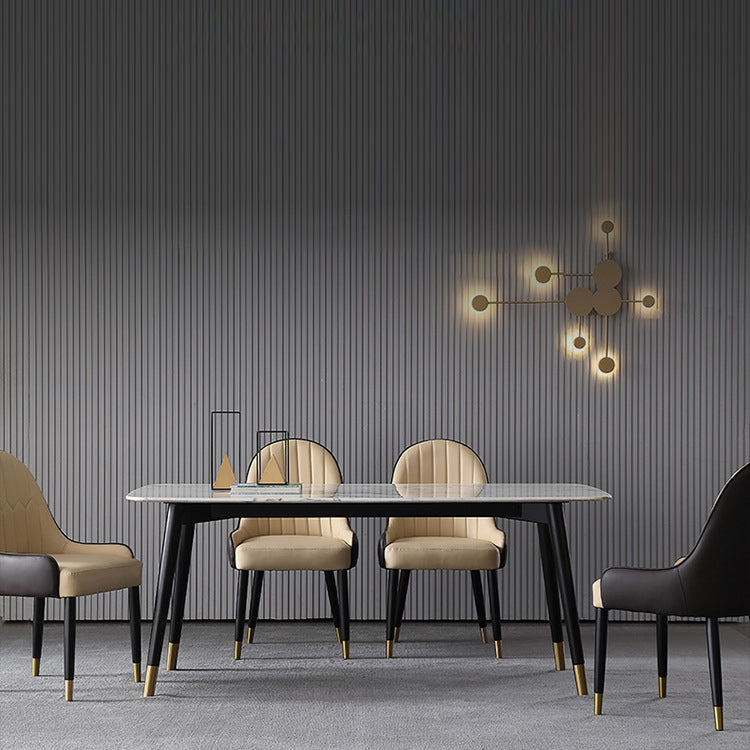 1/2/4/5/7 Pieces Modern Dining Room Set with Rectangle Table Dining Set