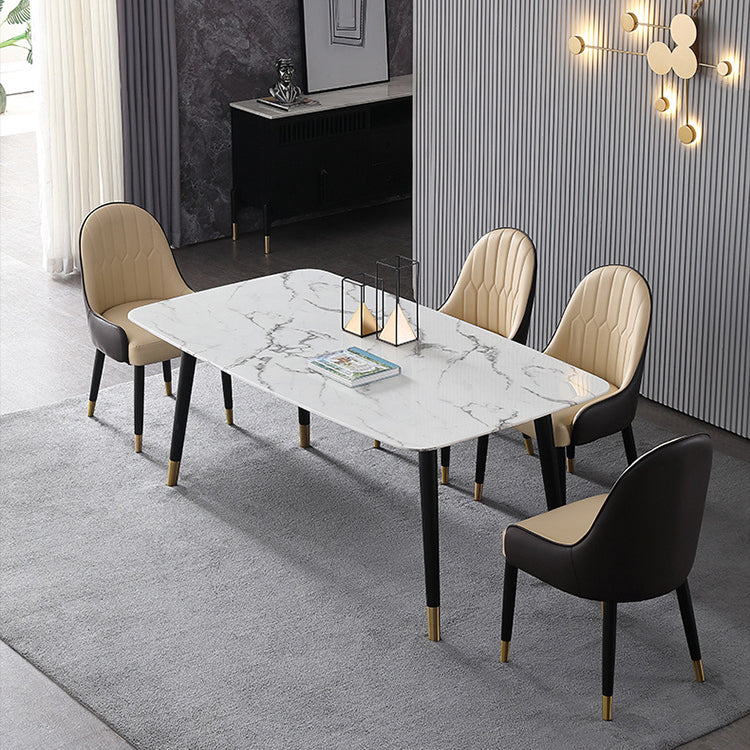 1/2/4/5/7 Pieces Modern Dining Room Set with Rectangle Table Dining Set