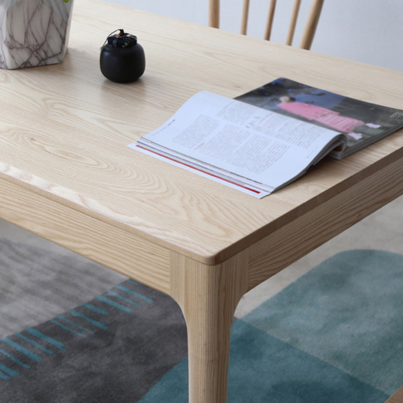 Modern 1/4/5 Pieces Dining Set Ash Wood Dining Table set with Windsor Chairs