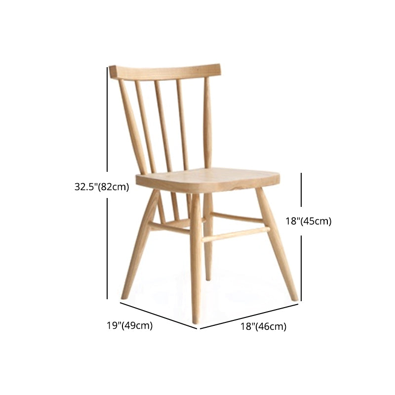 Modern 1/4/5 Pieces Dining Set Ash Wood Dining Table set with Windsor Chairs