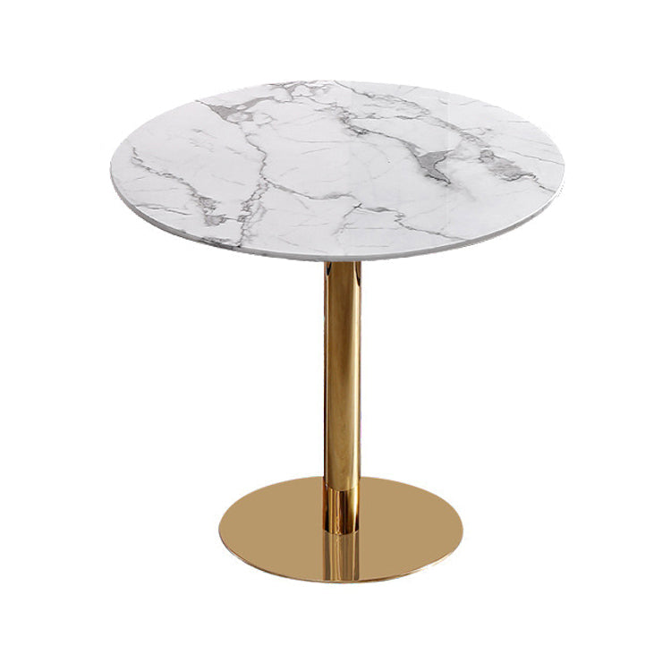Modern 1/3/5 Pieces Dining Set Faux Marble Dining Table for Home Use