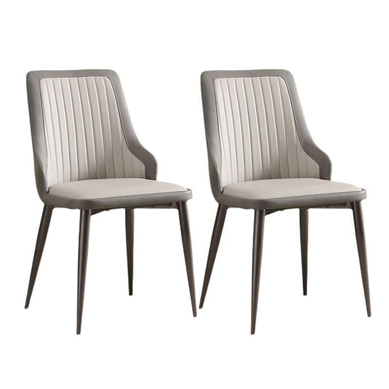 Silla de comedor tapizada silla auxiliar Parsons de restaurante contemporáneo