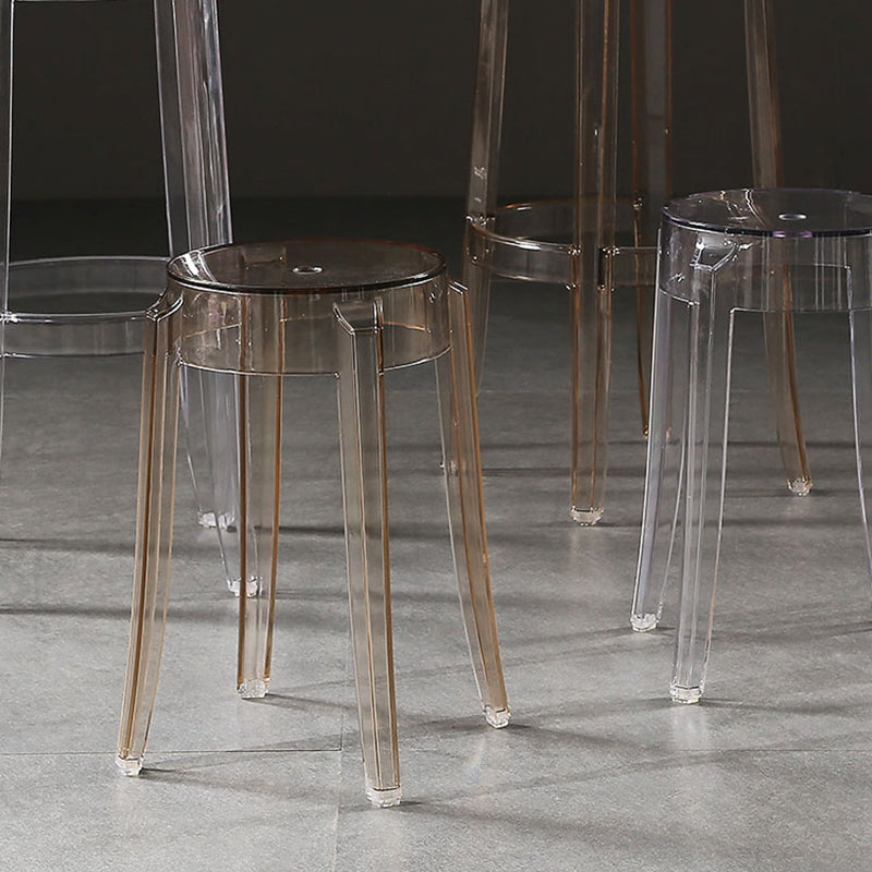 Contemporary Stackable Counter Stools Armless Indoor Bar Stool