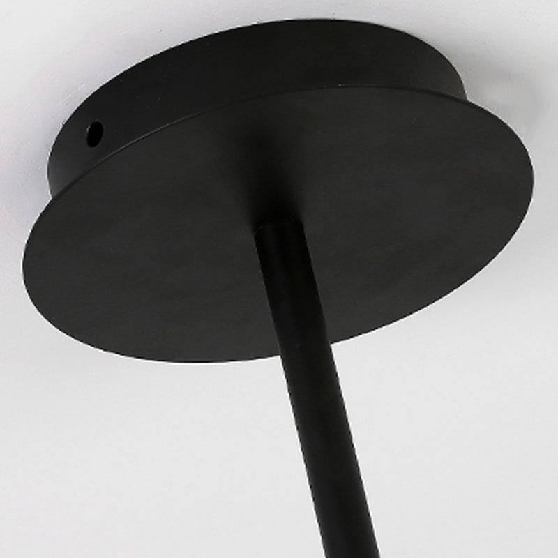 Accesorios de iluminación de la isla de cilindro modernos Luz de metal de lámparas de metal