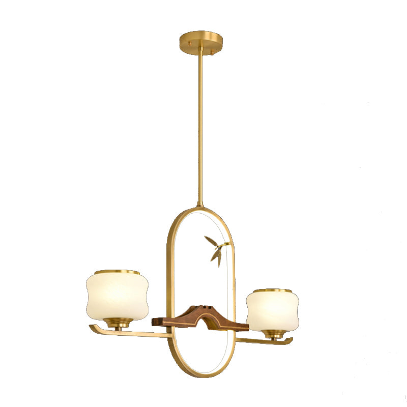 Modern Cylinder Island Lighting Fixtures Glass Pendant Lights