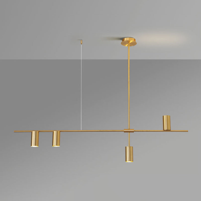 Zylinderinselbeleuchtung moderne Metallheizbeleuchtung