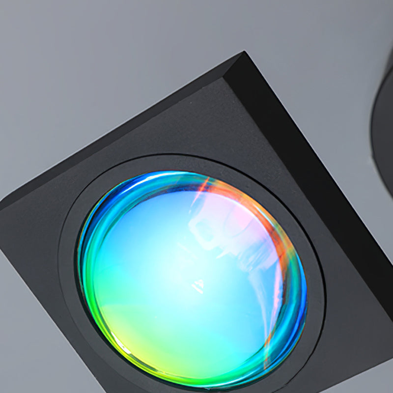 Lampes murales de style rectangle moderne métal 1