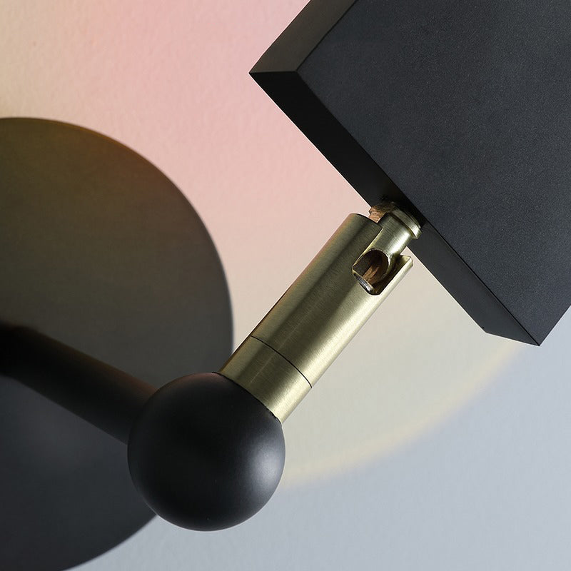 Lampes murales de style rectangle moderne métal 1